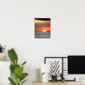 Hawaiian Sunset Poster (Thuiskantoor)