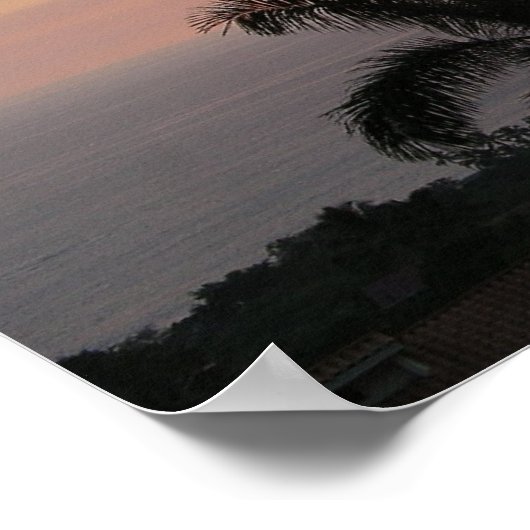 Hawaiian Sunset Print (Hoek)