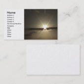 Hawaiian Sunset Profile Card Visitekaartje (Voorkant / Achterkant)