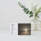 Hawaiian Sunset Profile Card Visitekaartje (Staand voorkant)