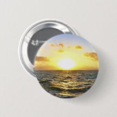 Hawaiian Sunset Ronde Button 5,7 Cm (Voorkant /achterkant)