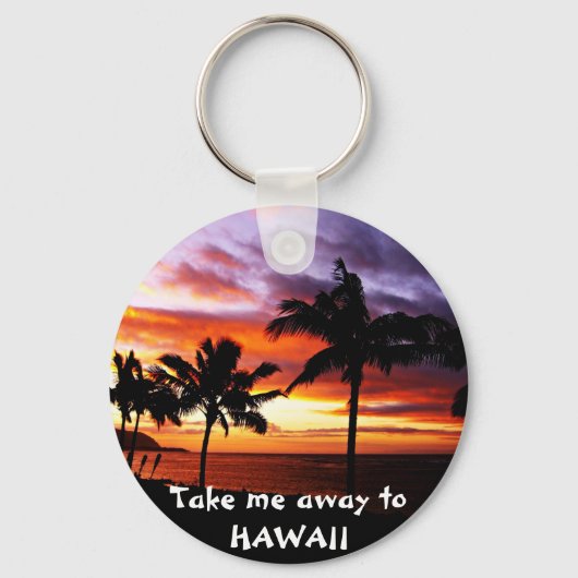Hawaiian Sunset Sleutelhanger (Voorkant)