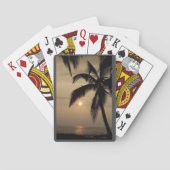 Hawaiian Sunset Spelling Cards Pokerkaarten (Achterkant)