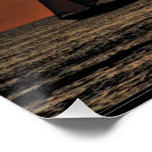 Hawaiian Sunset, Waikiki Beach, Perfect Poster (Hoek)