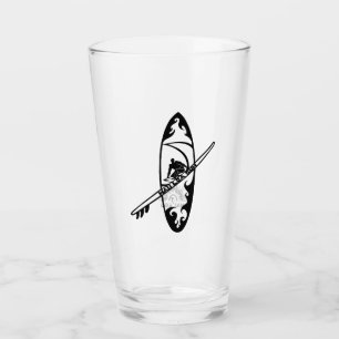 Hawaiian Surf Guy Water Bierglazen Glas