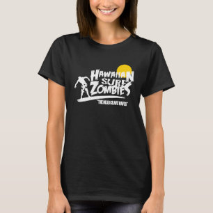 Hawaiian Surf Zombies Hawaii Scary Halloween Islan T-shirt