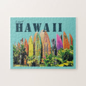 Hawaiian Surfboard Fence puzzle Legpuzzel (Horizontaal)