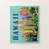 Hawaiian Surfboard Fence puzzle Legpuzzel (Verticaal)