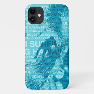 Hawaiian Surfer - Aqua Case-Mate iPhone Case