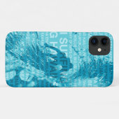 Hawaiian Surfer - Aqua Case-Mate iPhone Case (Achterkant (horizontaal))