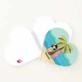 Hawaiian Surfer Girl Notitieboek (Binnen)