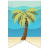 Hawaiian Surfer Girl Vlaggetjes (Eerste vlag)