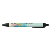 Hawaiian Surfer Girl Zwarte Inkt Pen (Bodem)