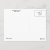 Hawaiian Surfer naar huis, zwart en wit Briefkaart (Achterkant)