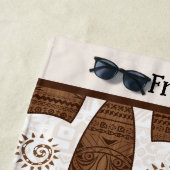 Hawaiian Surfer Strandlaken (In situ)