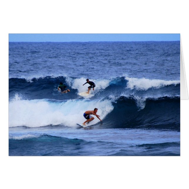 Hawaiian Surfers (Voorkant Horizontaal)