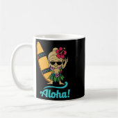 Hawaiian Surfing Buddha Aloha Hawaii Beach Yoga Koffiemok (Links)