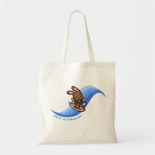 Hawaiian Surfing Bunny Bags en Tassen