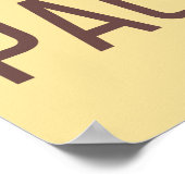 Hawaiian Surfing Bus Poster (Hoek)