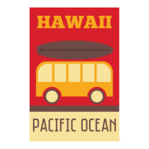 Hawaiian Surfing Bus