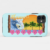 Hawaiian Surfing Case-Mate iPhone Case (Achterkant (horizontaal))