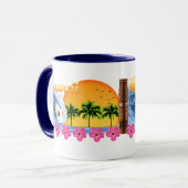 Hawaiian Surfing Mok (Voorkant links)