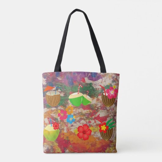 Hawaiian Tale Tote Bag (Achterkant)
