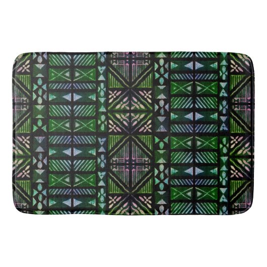 Hawaiian Tapa Pattern Badmat (Voorkant)