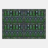 Hawaiian Tapa Pattern Inpakpapier Vel (Voorkant)