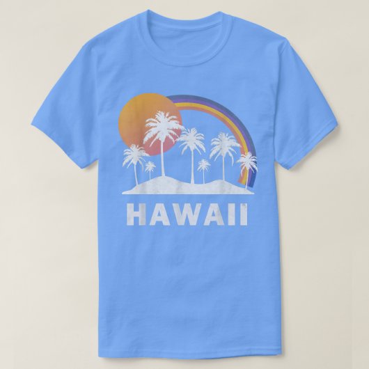 Hawaiian TeeVintage Hawaii T-shirt (Design voorkant)