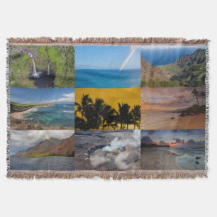 Hawaiian Throw Blanket Deken