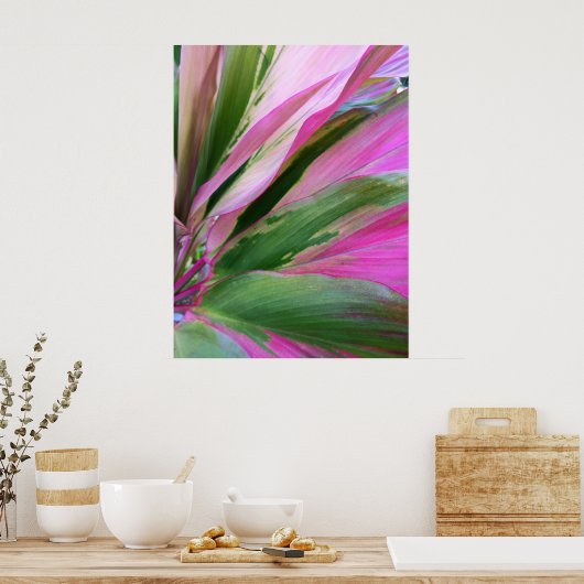 Hawaiian Ti Plant Poster (Keuken)