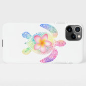 Hawaiian Tie Dye Zee Turtle T-shirt iPhone Hoesje (Achterkant horizontaal)