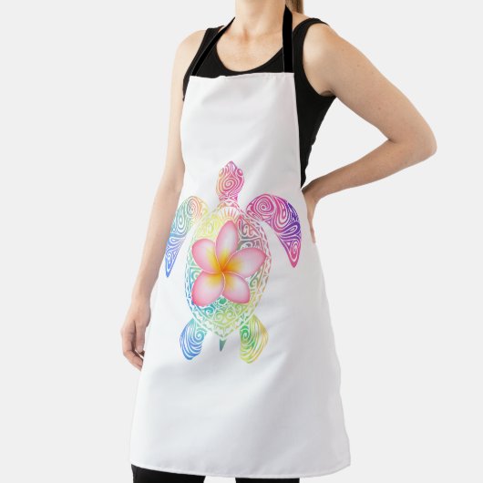 Hawaiian Tie Dye Zee Turtle T-shirt Schort (Insitu)