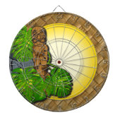 Hawaiian Tiki Dartboard 3 Dartbord (Voorkant)