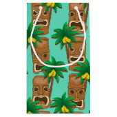Hawaiian Tiki herhaal patroon Klein Cadeauzakje (Achterkant)