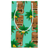 Hawaiian Tiki herhaal patroon Klein Cadeauzakje (Voorkant)