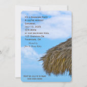 Hawaiian Tiki Hut party uitnodiging (Voorkant)