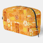 Hawaiian Tiki Icons Travel Bag Toilettasje (Rechterhoek)
