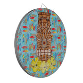 Hawaiian Tiki Mask Dartbord (Voorkant Links)