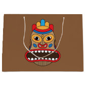Hawaiian Tiki Mask Groot Cadeauzakje (Voorkant)