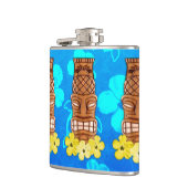 Hawaiian Tiki Mask Heupfles (Links)