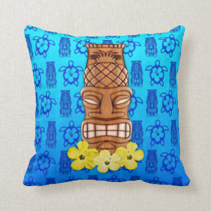 Hawaiian Tiki Mask Kussen