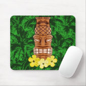 Hawaiian Tiki Mask Muismat (Met muis)