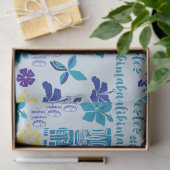 Hawaiian Tiki Mele Kalikimaka 2 Tissuepapier (Geschenk)