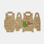 Hawaiian Tiki Mele Kalikimaka Kerstmis Favor Box Bedankdoosjes (Uitgevouwen)