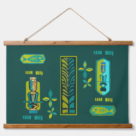 Hawaiian Tiki Party Hangend Wandkleed