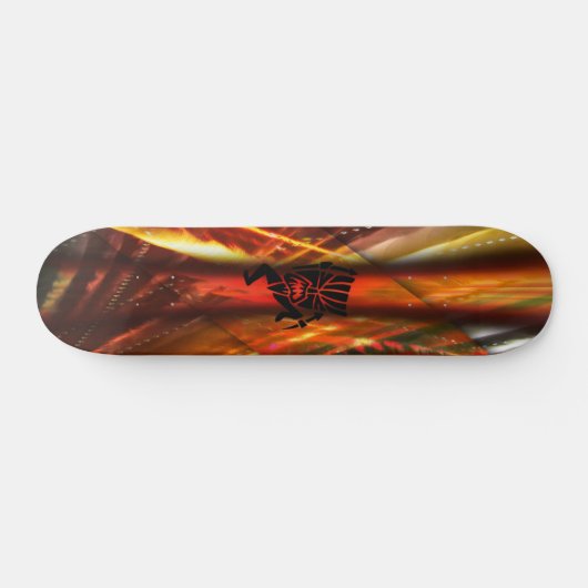 Hawaiian Tiki Skateboard Design (Horizontaal)