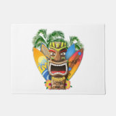 Hawaiian Tiki Surfing Deurmat (Voorkant)