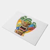 Hawaiian Tiki Surfing Deurmat (Schuin)